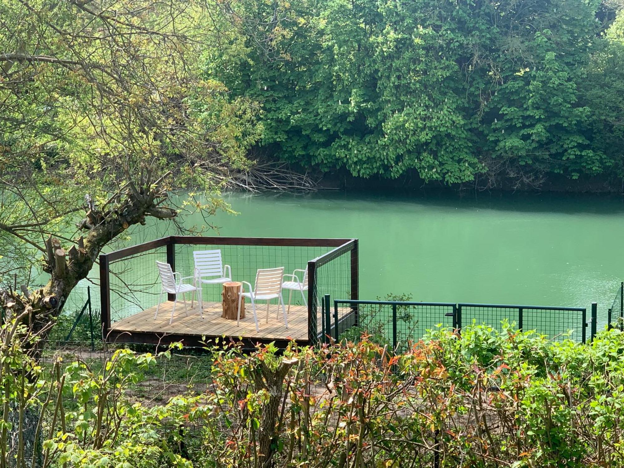 Appartement Familial Au Bord De La Marne, Jardin 8000M2, Piscine, Court De Tennis, Terrasse, Parking Gratuit Proche Disneyland Isles-lès-Villenoy Kültér fotó